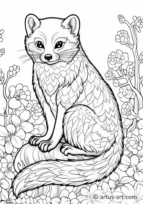 Martens Coloring Page